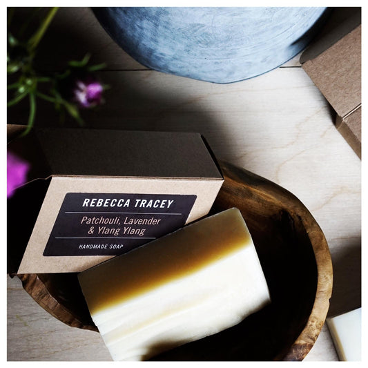 Patchouli, Lavender and Ylang Ylang Handmade Soap