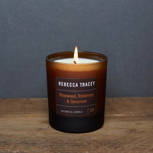 Rosewood, Rosemary & Geranium Candle
