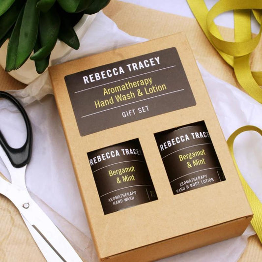 Bergamot & Mint Hand Wash and Lotion Gift Set