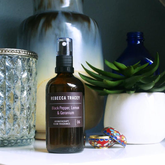 Rebecca Tracey - Black Pepper, Lemon & Geranium Room Fragrance