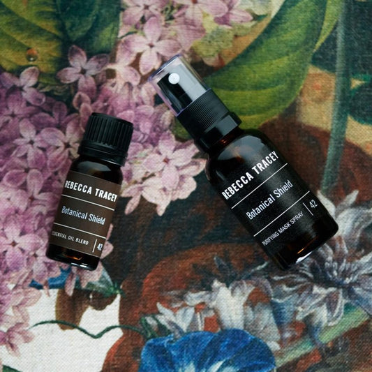 Rebecca Tracey Botanical Shield Mask Spray and Essential Oil