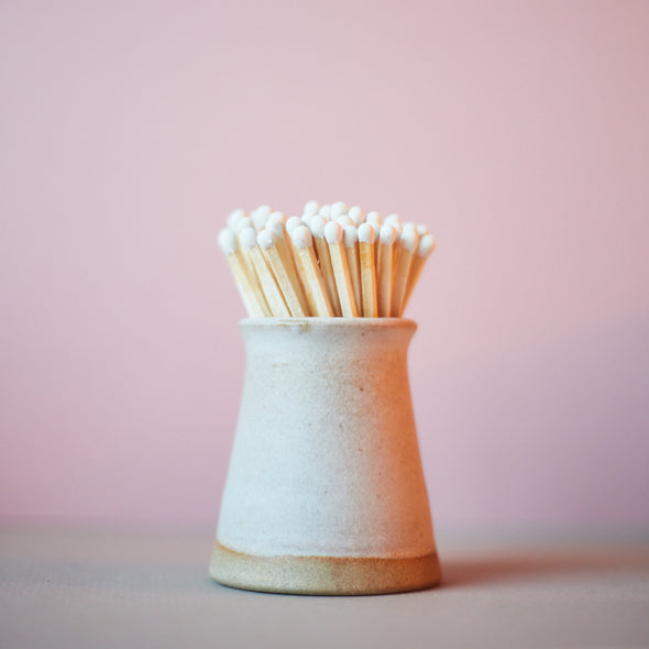 Jenny Bird Ceramic Match Stick Pot