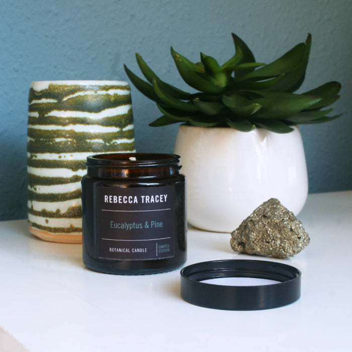 Eucalyptus and Pine Travel Candle