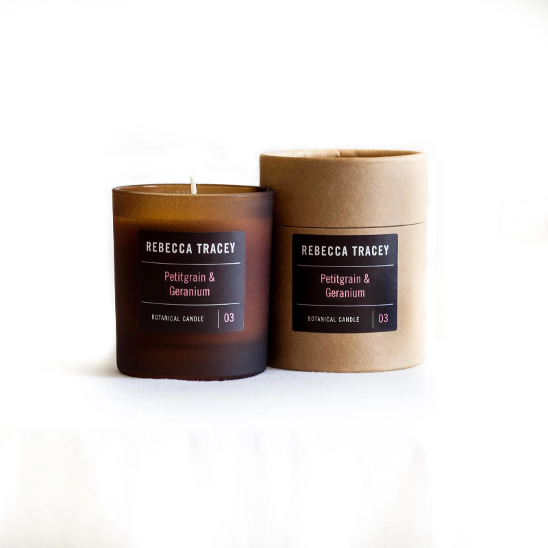 Rebecca Tracey - Petitgrain & Geranium Candle