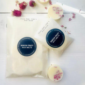 Clary Sage, Lime & Star Anise Wax Melt - Rebecca Tracey