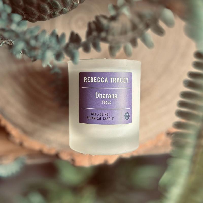 Rebecca Tracey Dharana WELL-BEING candle