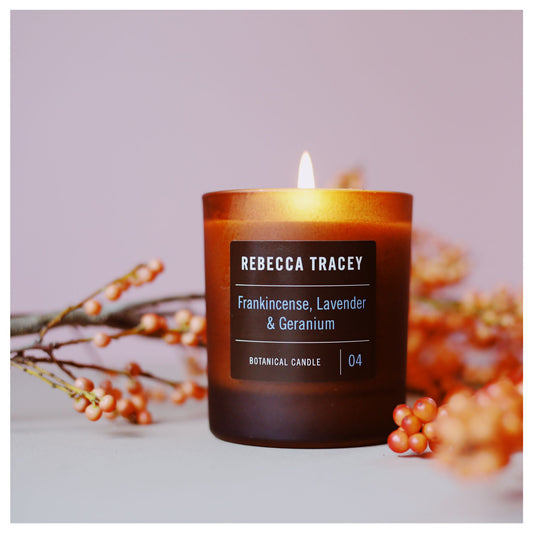 Frankincense, Lavender & Geranium Candle