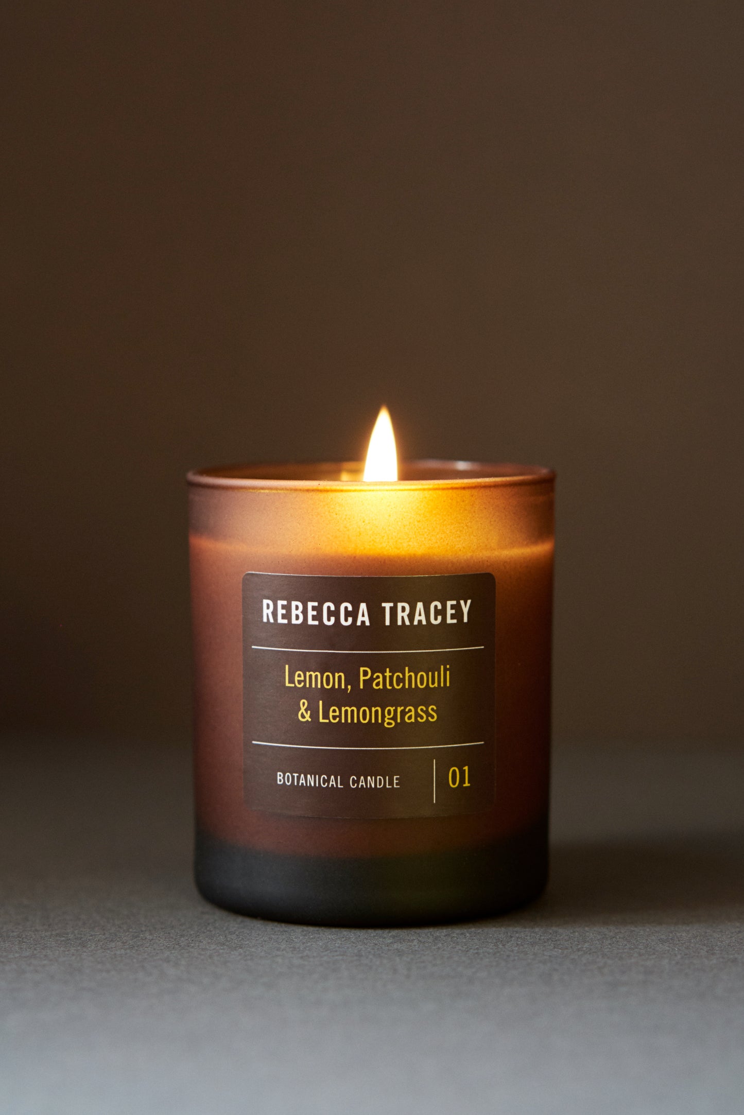 Lemon, Patchouli & Lemongrass Candle