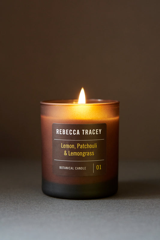 Lemon, Patchouli & Lemongrass Candle