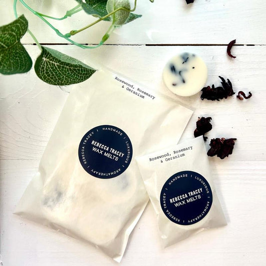 Rosewood, Rosemary & Geranium Wax Melt - Rebecca Tracey