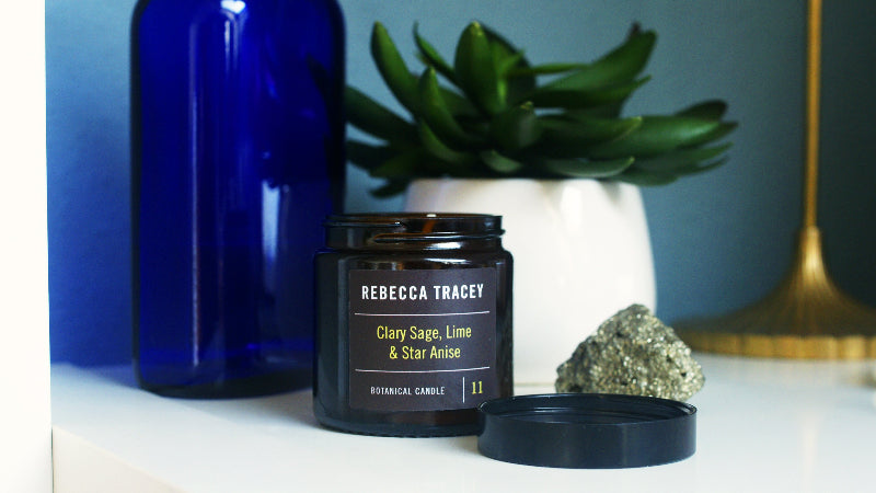Rebecca Tracey Natural Botanical Travel Candles
