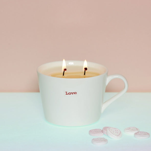Limited-edition LOVE candle - Rebecca Tracey