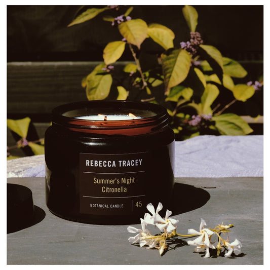 3 wick Rebecca Tracey summer's night citronella