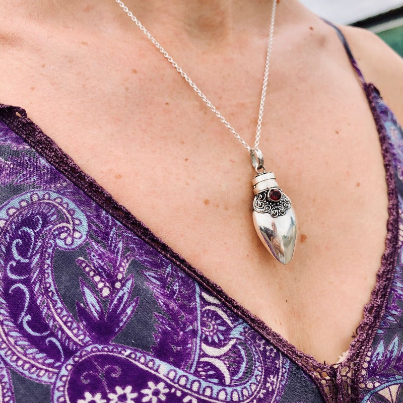 Limited Edition - Silver Aroma Pendant