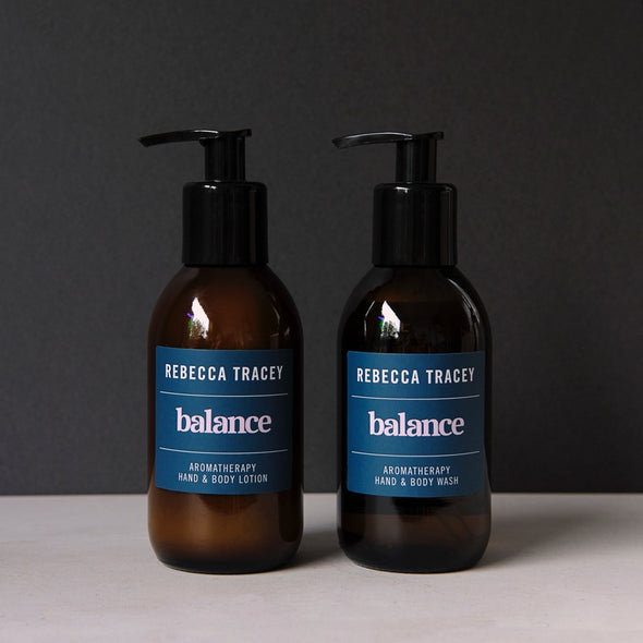 Rebecca Tracey Balance Hand and Body Lotion and Wash