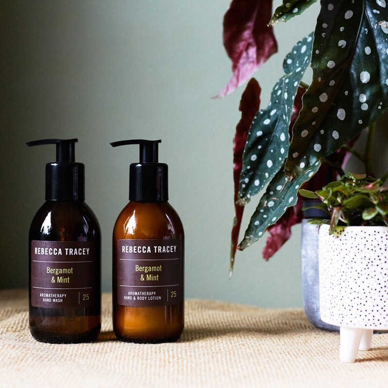 25 - Bergamot & Mint Hand Wash and body lotion