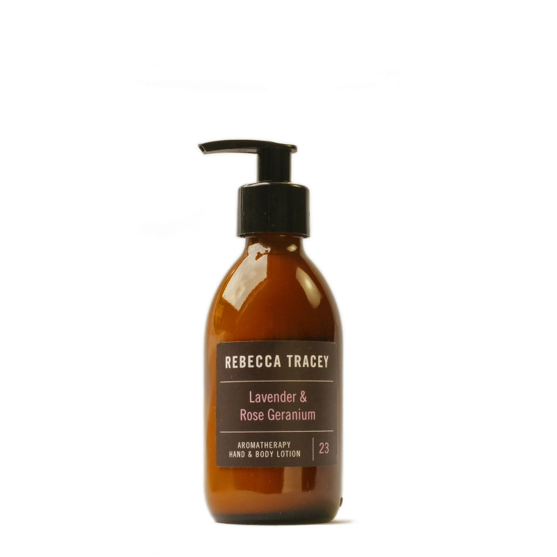 Rebecca Tracey Lavender & Rose Geranium Hand & Body Lotion