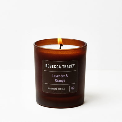 Rebecca Tracey - Lavender & Orange Candle