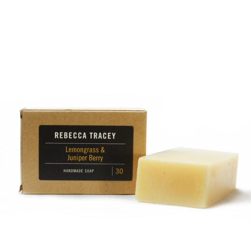 Rebecca Tracey Lemongrass & Juniper Berry Handmade Soap