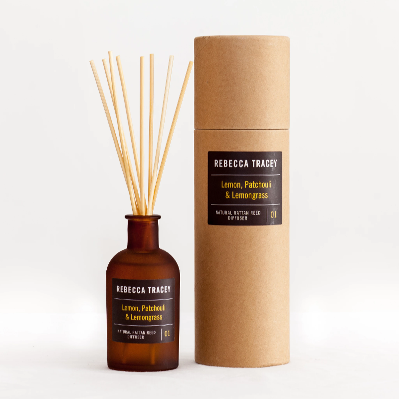 Rebecca Tracey - Lemon, Patchouli & Lemongrass Diffuser