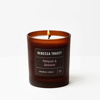 Rebecca Tracey - Petitgrain & Geranium Candle