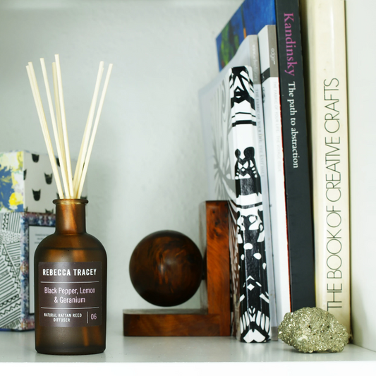 Rebecca Tracey Black Pepper, Lemon & Geranium Diffuser