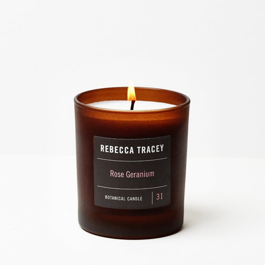 Rebecca Tracey Rose Geranium Candle