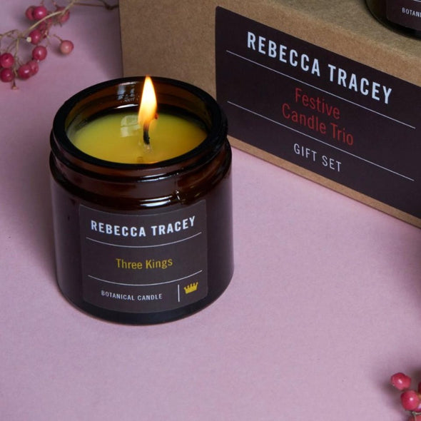 Three Kings Travel Candle - Rebecca Tracey